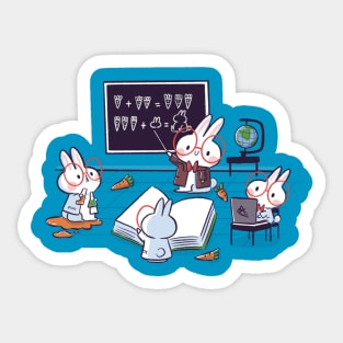 Science Bunnies Sticker